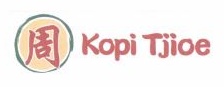 Trademark Kopi Tjioe dan logo huruf kanji