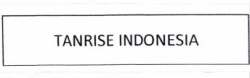 Trademark TANRISE INDONESIA