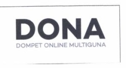 Trademark DONA (Dompet Online Multiguna)