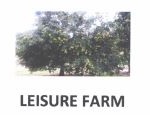 Trademark LEISURE FARM +Logo