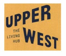 Trademark UPPER WEST The Living Hub + Lukisan/Logo