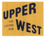 Trademark UPPER WEST The Living Hub + Lukisan/Logo