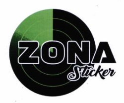 Trademark ZONA Sticker + Logo