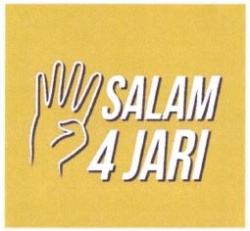 Trademark SALAM 4 JARI + LOGO