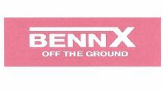 Trademark BENN X OFF THE GROUND