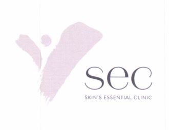 Trademark SEC SKIN’S ESSENTIAL CLINIC + LUKISAN