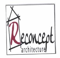 Trademark RECONCEPT ARCHITECTURE + Logo