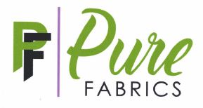 Trademark PURE FABRICS + Logo