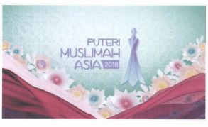 Trademark Puteri Muslimah Asia (Merek kata + lukisan/logo)