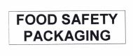 Trademark FOOD SAFETY PACKAGING