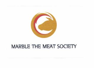 Trademark MARBLE THE MEAT SOCIETY + Logo