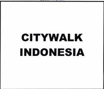 Trademark Citywalk Indonesia