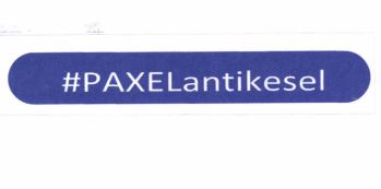 Trademark #PAXELantikesel + Logo