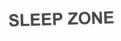 Trademark SLEEP ZONE