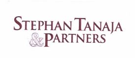 Trademark STEPHAN TANAJA & PARTNERS + Logo