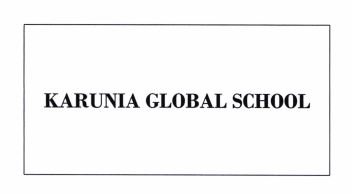 Trademark KARUNIA GLOBAL SCHOOL