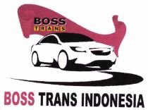 Trademark BOSS TRANS INDONESIA + LUKISAN