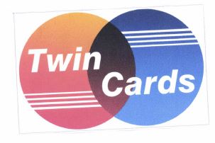 Trademark TWIN CARD + LOGO