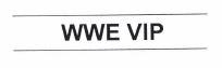 Trademark WWE VIP