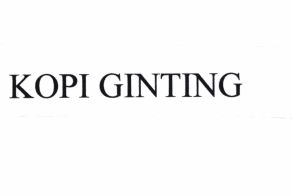 Trademark KOPI GINTING