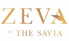 Trademark ZEVA AT THE SAVIA + Lukisan/Logo