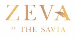 Trademark ZEVA AT THE SAVIA + Lukisan/Logo