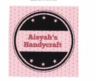 Trademark Aisyah's Handycraft