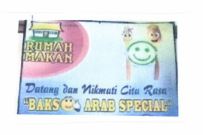 Trademark Rumah Makan Bakso Arab