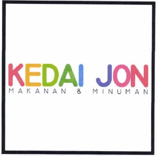 Trademark KEDAI JON