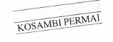 Trademark KOSAMBI PERMAI