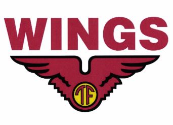 Trademark WINGS + Logo