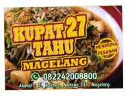 Trademark KUPAT TAHU 27