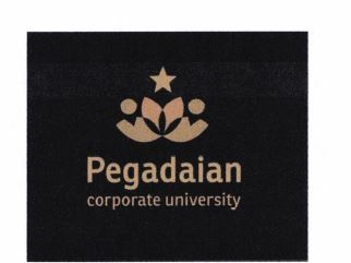 Trademark Pegadaian Corporate University + lukisan