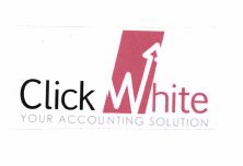 Trademark Click White + Logo