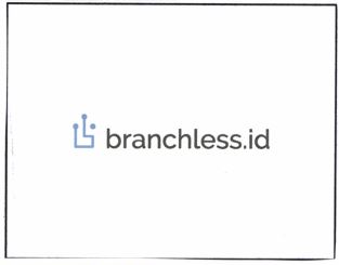 Trademark branchless.id + Logo