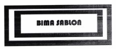 Trademark BIMA SABLON