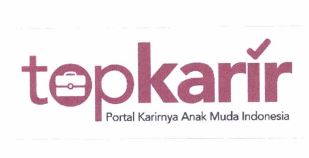 Trademark Topkarir Portal Karirnya Anak Muda Indonesia + Logo