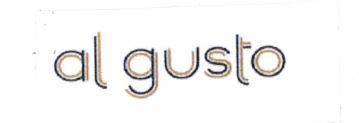 Trademark AL GUSTO + LOGO