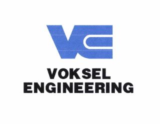 Trademark VE VOKSEL ENGINEERING + Logo