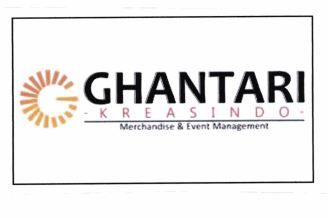 Trademark GHANTARI KREASINDO + LOGO