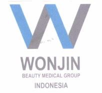 Trademark Wonjin Beauty Medical Group Indonesia + Logo W