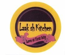 Trademark LAAK'SH KITCHEN LOVE ATFIRST BITE