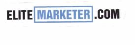 Trademark ELITE MARKETER.COM