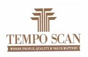 Trademark TEMPO SCAN WHERE PEOPLE, QUALITY & VALUE MATTERS + Logo