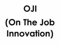 Trademark OJI (On The Job Innovation) + Logo