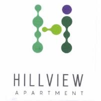 Trademark HILLVIEW APARTMENT + logo