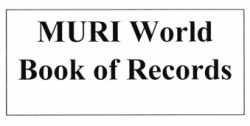 Trademark MURI World Book of Records