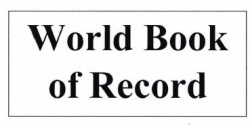 Trademark World Book of Records