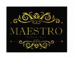 Trademark MAESTRO by Chandra Karya + Logo