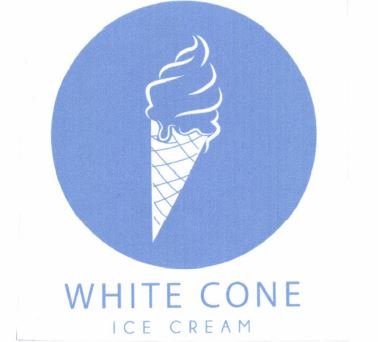 Trademark White Cone + Logo